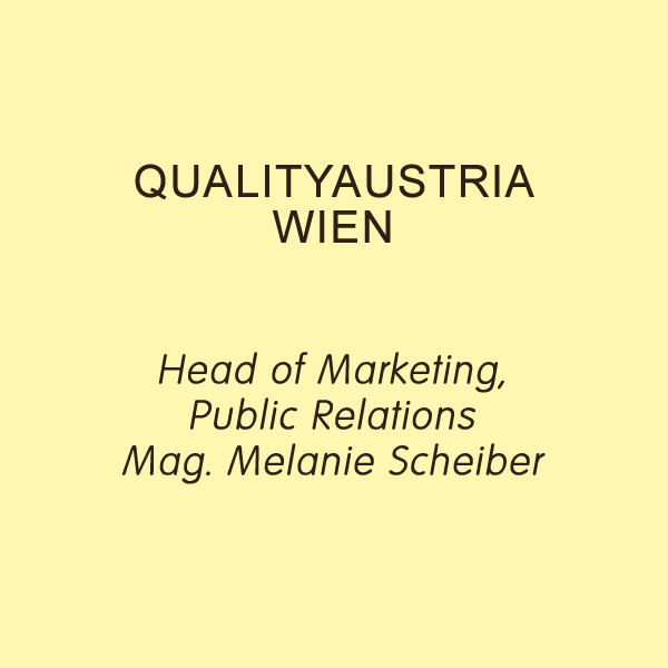 Wien Quality Austria Markus Reimer Keynote Speaker Redner Referent Vortrag Innovation Qualität Wissen Agilität